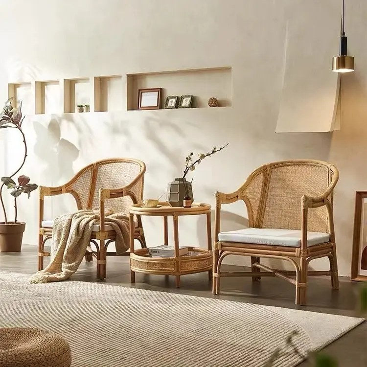 Fauteuil en rotin véritable : choix et entretien